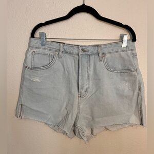 Wild Fable Super High-Rise Cutoff Denim Shorts – Size 12 (NWT)